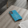 Pisces Cell Phone Cases - Tough - Aqua