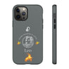 Leo Cell Phone Cases - Tough - Gray