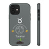 Taurus Cell Phone Cases - Tough - Gray