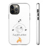 Sagittarius Cell Phone Cases - Tough - White