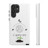 Capricorn Cell Phone Cases - Tough - White