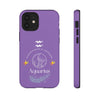 Aquarius Cell Phone Cases - Tough - Lavender