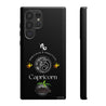 Capricorn Cell Phone Cases - Tough - Black