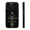 Capricorn Cell Phone Cases - Tough - Black