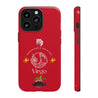 Virgo Cell Phone Cases - Tough - Red