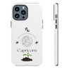Capricorn Cell Phone Cases - Tough - White