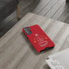 Aquarius Cell Phone Cases - Tough - Red