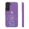 Scorpio Cell Phone Cases - Tough - Lavender