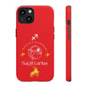 Sagittarius Cell Phone Cases - Tough - Red