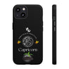 Capricorn Cell Phone Cases - Tough - Black