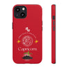 Capricorn Cell Phone Cases - Tough - Red