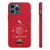 Capricorn Cell Phone Cases - Tough - Red