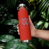 French Aquarius Copper Vacuum Insulated Bottle, 22oz - Multiple Colors