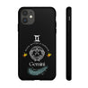 Gemini Cell Phone Cases - Tough - Black