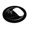Gemini Mouse Pad - Round & Black