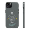 Libra Cell Phone Cases - Tough - Gray