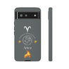 Aries Cell Phone Cases - Tough - Gray