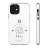 Libra Cell Phone Cases - Tough - White