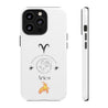Aries Cell Phone Cases - Tough - White
