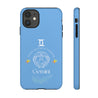 Gemini Cell Phone Cases - Tough - Blue