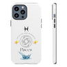 Pisces Cell Phone Cases - Tough - White