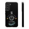 Gemini Cell Phone Cases - Tough - Black