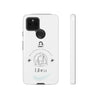 Libra Cell Phone Cases - Tough - White