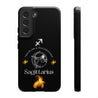 Sagittarius Cell Phone Cases - Tough - Black