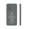 Gemini Cell Phone Cases - Tough - Gray