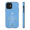 Pisces Cell Phone Cases - Tough - Blue
