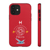 Pisces Cell Phone Cases - Tough - Red