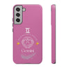 Gemini Cell Phone Cases - Tough - Pink