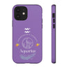 Aquarius Cell Phone Cases - Tough - Lavender