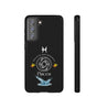 Pisces Cell Phone Cases - Tough - Black