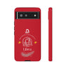 Libra Cell Phone Cases - Tough - Red