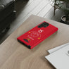 Taurus Cell Phone Cases - Tough - Red