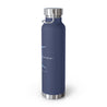French Gemini Copper Vacuum Insulated Bottle, 22oz - Multiple Colors