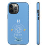 Pisces Cell Phone Cases - Tough - Blue