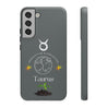 Taurus Cell Phone Cases - Tough - Gray