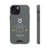 Taurus Cell Phone Cases - Tough - Gray