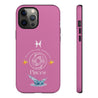 Pisces Cell Phone Cases - Tough - Pink