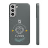 Gemini Cell Phone Cases - Tough - Gray