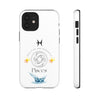 Pisces Cell Phone Cases - Tough - White