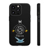 Pisces Cell Phone Cases - Tough - Black