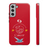 Cancer Cell Phone Cases - Tough - Red