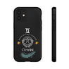 Gemini Cell Phone Cases - Tough - Black
