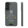 Taurus Cell Phone Cases - Tough - Gray