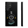 Gemini Cell Phone Cases - Tough - Black
