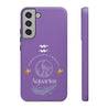 Aquarius Cell Phone Cases - Tough - Lavender