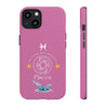 Pisces Cell Phone Cases - Tough - Pink